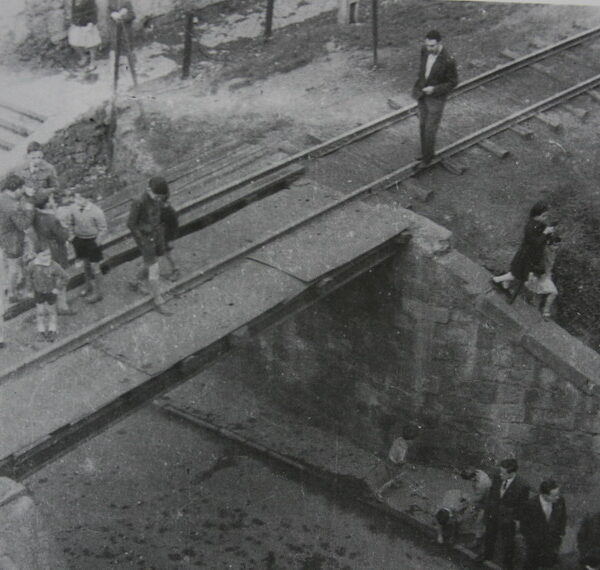 Túnel de la compañía Franco-Belga en la calle Portu