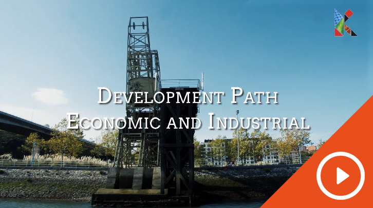 Development path economic and industrial